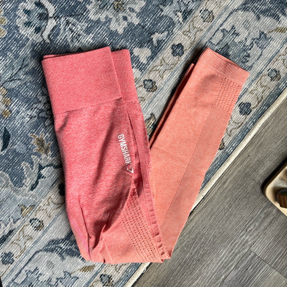 Gymshark Ombré Pink Seamless Leggings